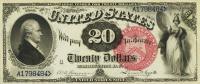 p180a from United States: 20 Dollars from 1880